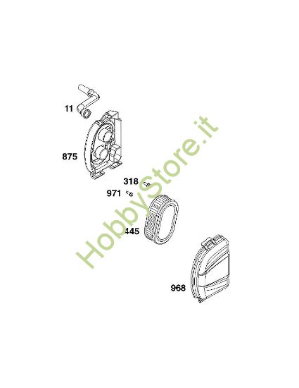 A - GRUPPO FILTRO ARIA B&S - 09 €¦ 093J02-0079-H5 brand Stihl